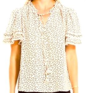 MAX STUDIO Tassel Blouse
